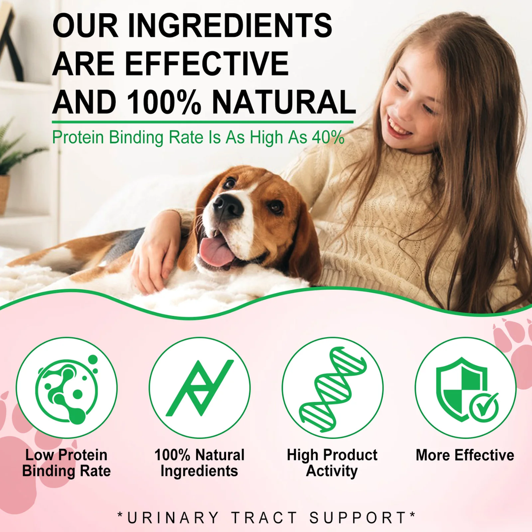 Bladder Control + Urinary Tract Support fro Dogs — 150 Soft Chews