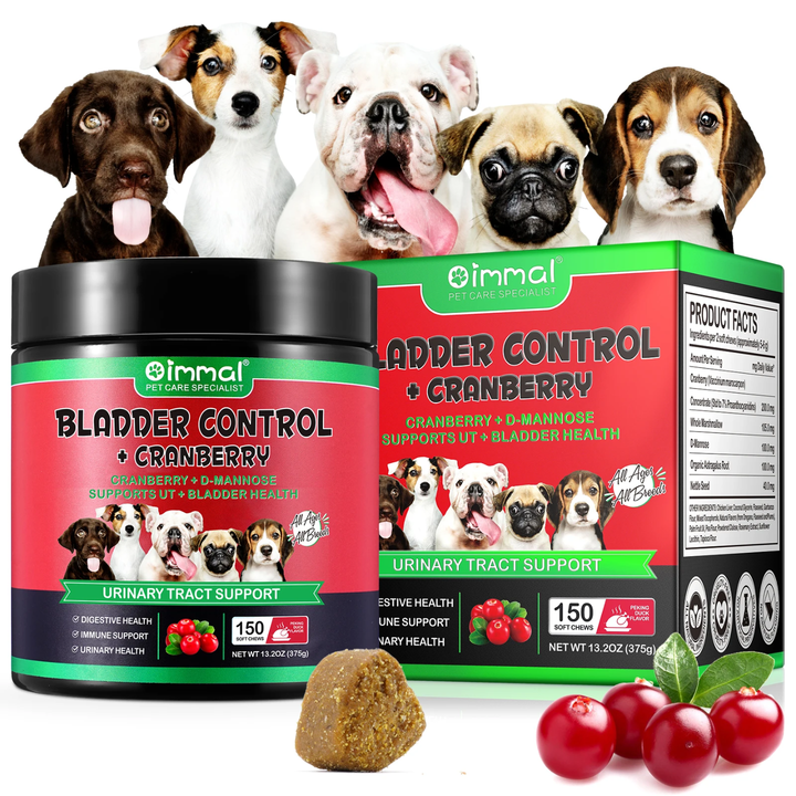 Bladder Control + Urinary Tract Support fro Dogs — 150 Soft Chews