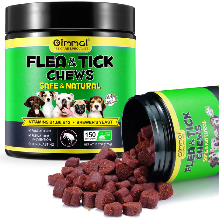 Flea &amp; Tick Support Chews for Dogs — 150 Soft Chews