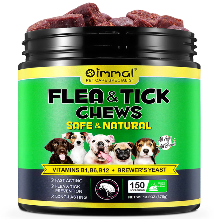 Flea &amp; Tick Support Chews for Dogs — 150 Soft Chews