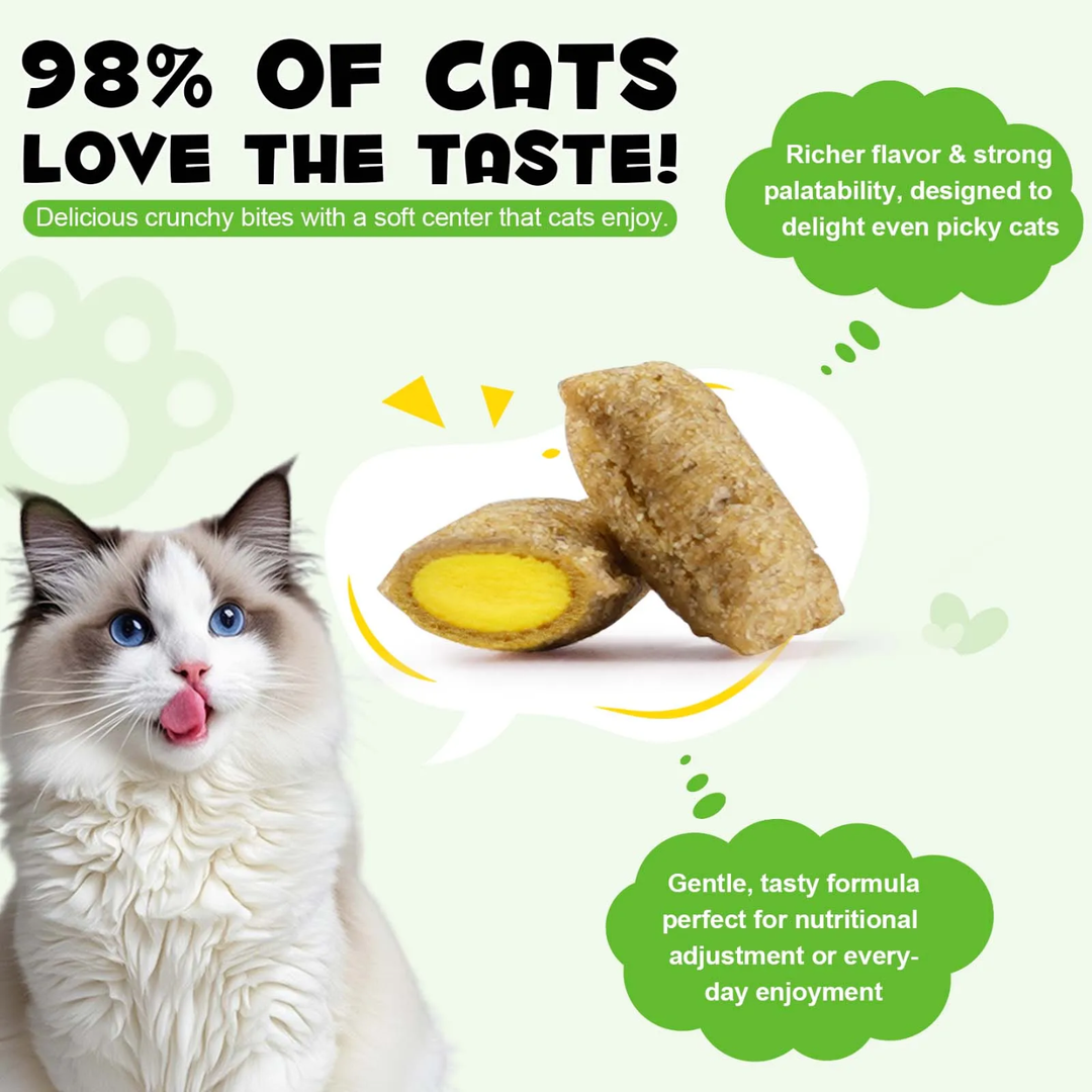 Hairball Support Chews for Cats — 100g