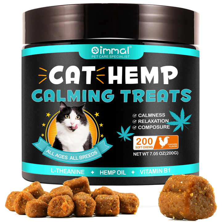Calming Support Chews for Cats — 200 Soft Chews