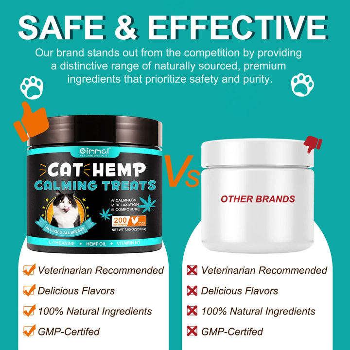 Calming Support Chews for Cats — 200 Soft Chews