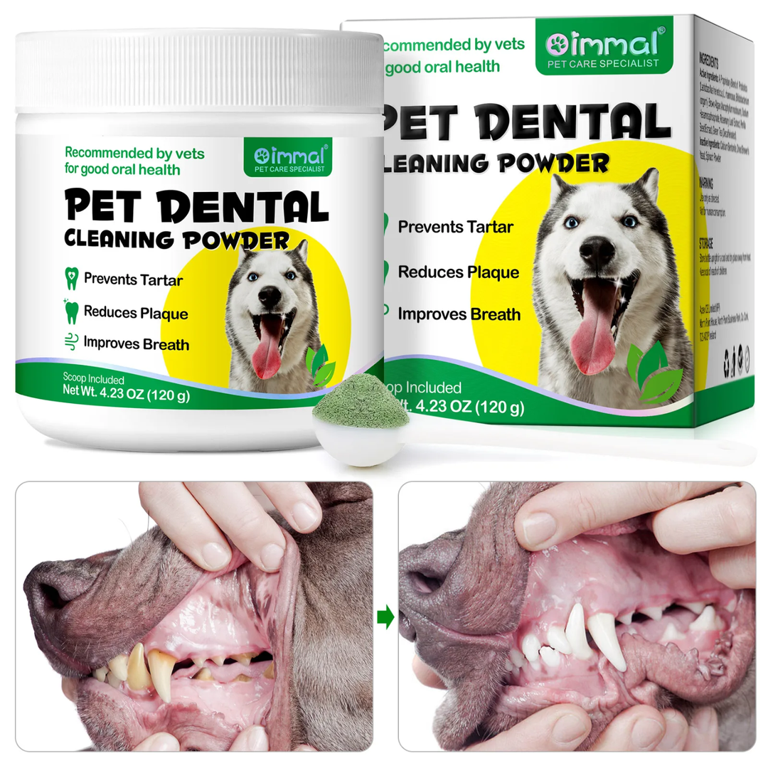 Dental Cleaning Powder for Dogs— 120g