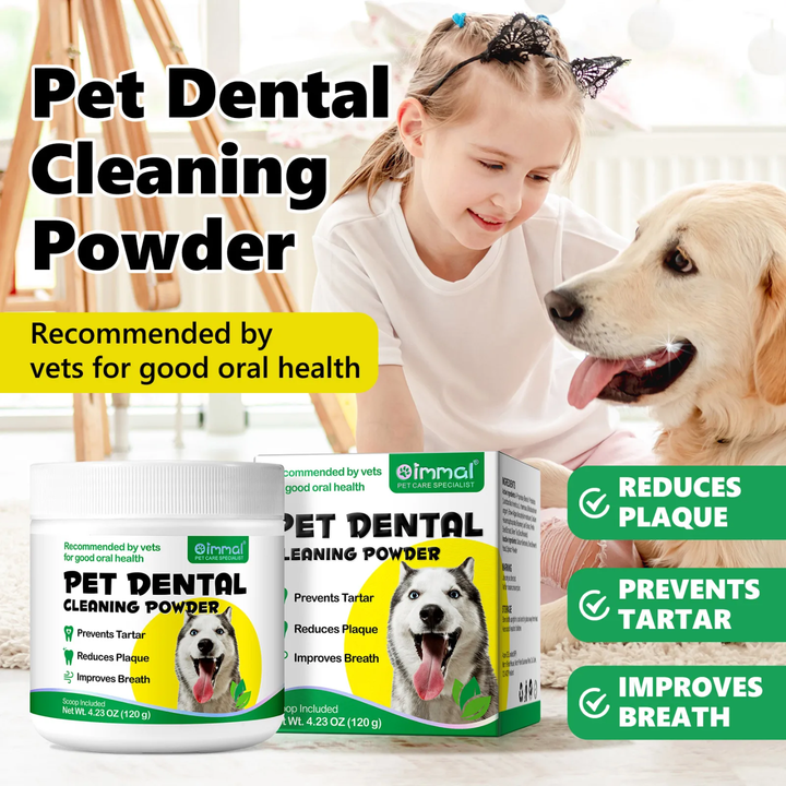 Dental Cleaning Powder for Dogs— 120g