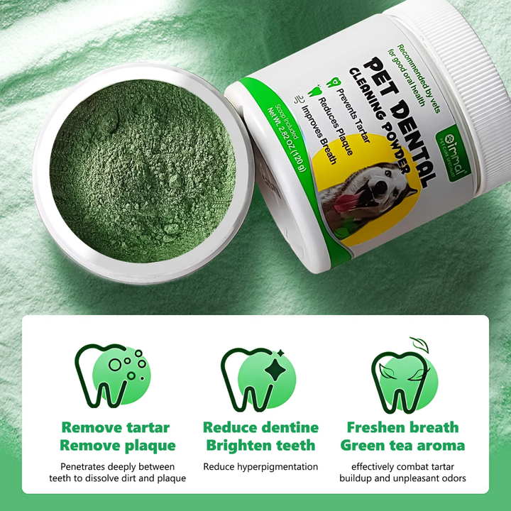 Dental Cleaning Powder for Dogs— 120g