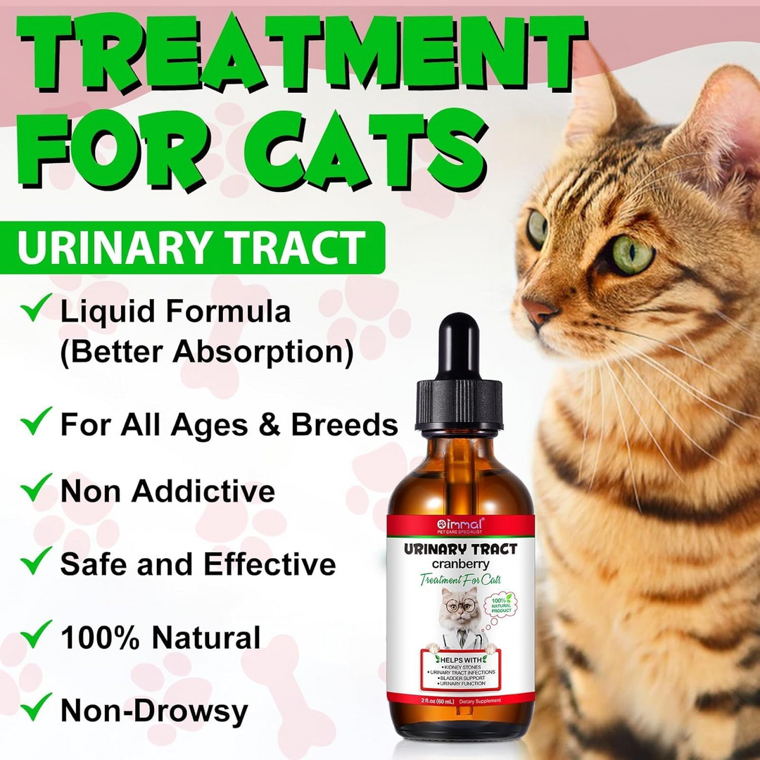 Urinary Tract Cranberry Support for Cats — 60 mL